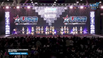 The California All Stars-Livermore - Bluettes [2025 L2 Senior - Medium Day 2] 2025 USA All Star Cheer Super Nationals
