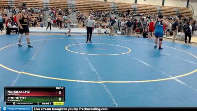 285 lbs Quarterfinal - Cito Tuttle, Rochester-CTC vs Nicholas Lyle, MN-West CC