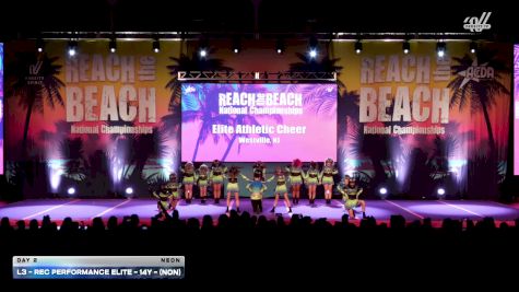 L3 - Rec Performance Elite - 14Y - (NON) [2026 Day 2 Neon] 2026 ACDA Reach the Beach Rec Nationals