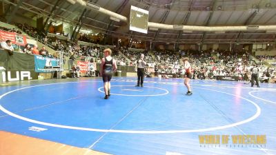 100 lbs Consi Of 16 #1 - Coy Crane, The Stable vs Zayne Chappell, Tulsa Blue T Panthers
