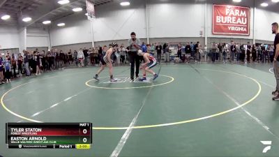100 lbs Champ. Round 1 - Easton Arnold, Willie Walters Wrestling Club vs Tyler Staton, Forest Wrestling
