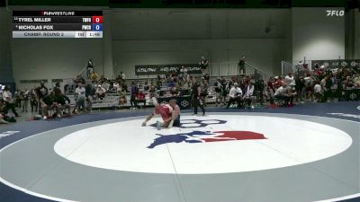 86 lbs Champ. Round 3 - Tyrel Miller, The Wrestling Factory Of Cleveland vs Nicholas Fox, Panther Wrestling Club RTC