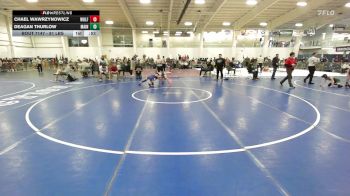 81 lbs Round Of 16 - Chael Wawrzynowicz, Wolfgang Wrestling Academy vs Deagan Thurlow, Maine Hammahs