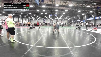220 lbs Rr Rnd 1 - Atilio Colon, Doughboy Gold vs John Montgomery, All-American Wrestling Club HS