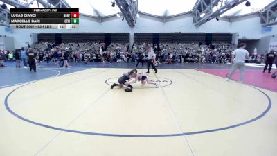 85-I lbs 3rd Place - Lucas Cianci, None vs Marcello Bari, Cordoba Trained