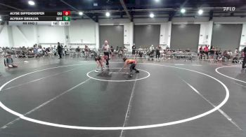 80 lbs Rr Rnd 3 - Alyse Diffenderfer, California Grapplers vs Alysiah Grijalva, Hotshots Wrestling
