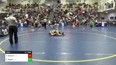 88 lbs Quarterfinal - Yusuf Islamov, Gladiators W.C. vs Caden Slaper, Lake Catholic