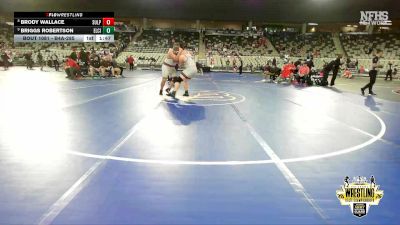 B4A-285 lbs Champ. Round 1 - Brody Wallace, Sulphur vs Briggs Robertson, Elk City