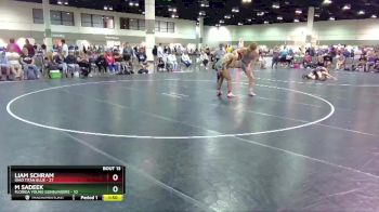 160 lbs Round 2 (16 Team) - M Sadeek, Florida Young Gunslingers vs Liam Schram, Ohio Titan Blue