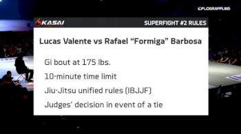 Lucas Valente vs Rafael Barbosa Kasai Super Series 1