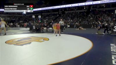 170 lbs Consi Of 16 #2 - Leia Hernandez, Golden Valley (SJ) vs Rosalynn Diaz, Liberty (NC)