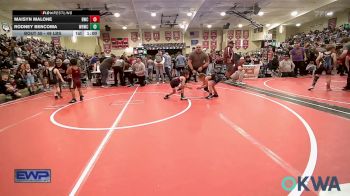 49 lbs Consi Of 4 - Maisyn Malone, Bartlesville Wrestling Club vs Rodney Bencoma, Warhorse Wrestling Club