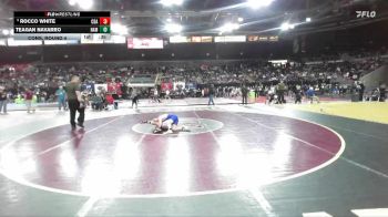 113 lbs Cons. Round 4 - Rocco White, Coeur D Alene vs Teagan Navarro, Nampa