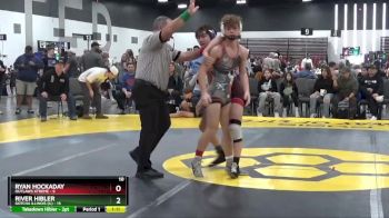 119 lbs Round 1 (8 Team) - Ryan Hockaday, Outlaws Xtreme vs River Hibler, Gotcha Illinois (IL)