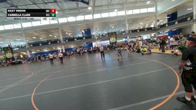 145 lbs Quarterfinal - Carmella Clark, Unattached vs Kiley Vinson, Unattached