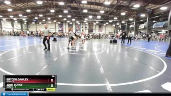 96 lbs Rd# 8- 12:30pm Saturday Final Pool - Brycen Dawley, POWA vs Jojo Burke, Gotcha