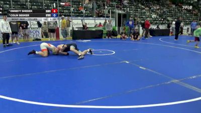 175 lbs Semis - Emmett Shedek, Big Game Wrestling Club vs Colin Sesker, BTWC