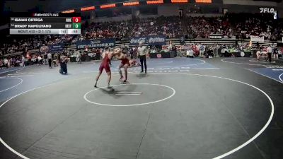 D 1 175 lbs Cons. Round 1 - Isaiah Ortega, Riverdale vs Brady Napolitano, Destrehan