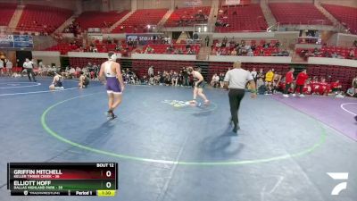 175 lbs Quarters & 1st Wb (16 Team) - Griffin Mitchell, Keller Timber Creek vs Elliott Hoff, Dallas Highland Park