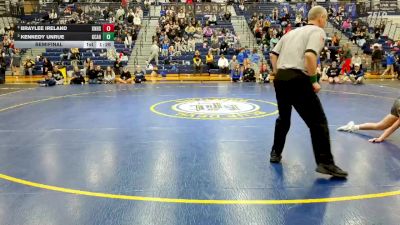 124 lbs Semifinal - Braylee Ireland, Knoch Hs vs Kennedy Unrue, Grove City Area Hs