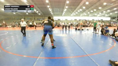 285 lbs Rr Rnd 1 - Jeremy Marshall, PSF Wrestling Academy - HSB vs Logan Tollison, MICHIGAN MAFIA WC - HSB