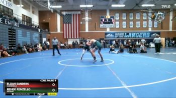 150 lbs Cons. Round 4 - REMEK RENZELLO, Payson vs Elijah Sanders, Clearfield