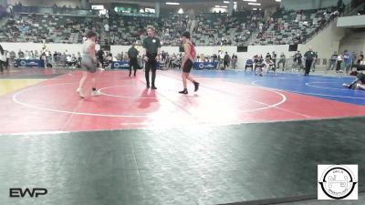 100 lbs Round Of 64 - Ethan Corral, Yukon vs Colton Mallory, Pryor Tigers Wrestling