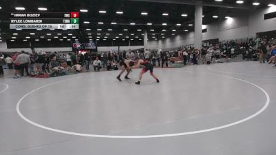150 lbs Cons. Sub-rd Of 16 - Imran Boziev, Suplex Wrestling Club vs Rylee Lombardi, Tri State Wrestling Academy
