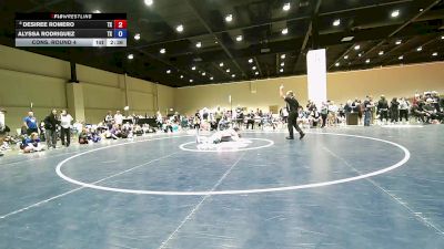 145 lbs Cons. Round 4 - Desiree Romero, TX vs Alyssa Rodriguez, TX