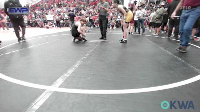 126 lbs Consolation - Zoe Jenkins, Midwest City Bombers Youth Wrestling Club vs Zan'e Dyches, IRONMEN Wrestling Club