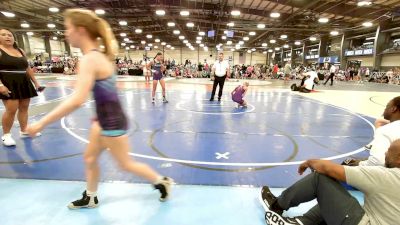 107 lbs Rr Rnd 1 - Amelia Peterson, MF Angels - HSG vs Guilianna Latshaw, Buffalo Valley Purple - HSG