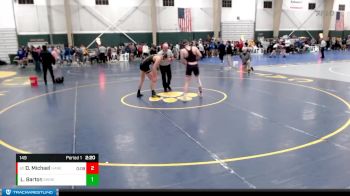 149 lbs Cons. Round 1 - Dalton Michael, Hastings (Neb.) vs Lane Barton, Wayne State