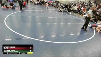 138 lbs Cons. Round 1 - Wyatt Fisher, Missouri vs Fischer Barr, Purler Wrestling Academy