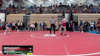 138 lbs Champ. Round 2 - Griffin Hackleman, Danville Wrestling Club vs Jaydin Fisher, Franklin Central Wrestling Club
