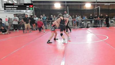 100 lbs Consi Of 4 - Brennon Egan, Journeymen WC vs Zavier Olver, Mat Assassins Wc