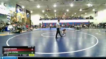 132 lbs Cons. Round 2 - Nathan Booth, Lake City vs Jackson Stepro, Kellogg