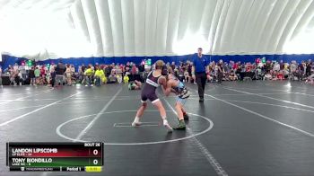 84 lbs Round 7 (8 Team) - Landon Lipscomb, CP Elite vs Tony Biondillo, Lake WC