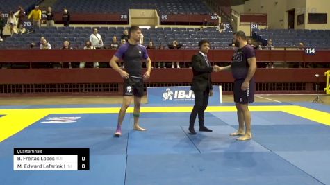 Blaine Freitas Lopes vs Michael Edward Leferink II 2024 Pan IBJJF Jiu-Jitsu No-Gi Championship