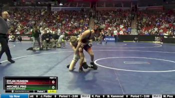 3A-106 lbs Cons. Round 5 - Mitchell Pins, Dubuque Hempstead vs Dylan Munson, Prairie, Cedar Rapids