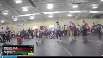 75 lbs Cons. Round 2 - James Butler, Cane Bay Cobra vs Brooklyn Solon, Cane Bay Cobra