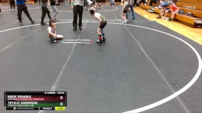 46/52 Round 2 - Knox Venable, Northeast Georgia Mat Monstars vs Tetsuo Anderson, Spartan Wrestling Club