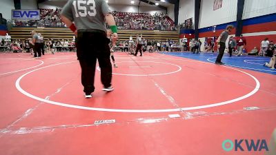 73 lbs Rr Rnd 3 - Tito Knight, Pitbull Wrestling Academy vs Della Howell, Henryetta Knights Wrestling Club