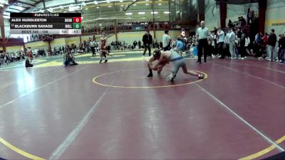 106 lbs Cons. Round 3 - Blackburn Savage, Moeller vs Alex Huddleston, Brownsburg