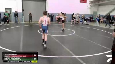 113 lbs Round 3 - Jace Guilliam, Soldotna Whalers Wrestling Club vs Brody Bingaman, North Pole Wrestling Club