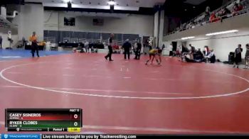 95 lbs Placement (4 Team) - Ryker Clobes, HLWW vs Casey Sisneros, Bemidji