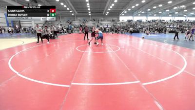 220 lbs Round Of 16 - Aiden Clark, RI vs Derian Butler, PA