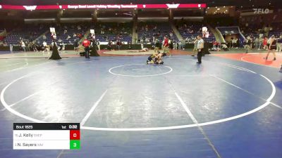 126 lbs Round Of 16 - Justin Kelly, Shepherd Hill vs Nathan Sayers, Xaverian