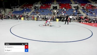 150 lbs Cons 64 #1 - Aaron Howard, WI vs Shane Ryan, CT