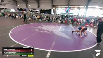 106 lbs Cons. Round 3 - Pablo Parga, All American Wrestling Club vs Matthew Vesa, NXT Level Wrestling Academy