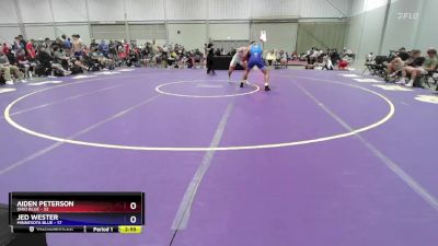 175 lbs Placement Matches (16 Team) - Aiden Peterson, Ohio Blue vs Jed Wester, Minnesota Blue